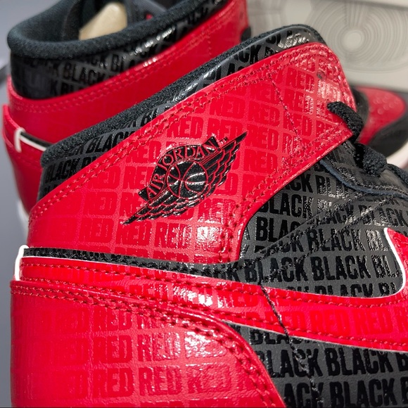 Jordan 1 Mid Bred - Picture 4 of 5